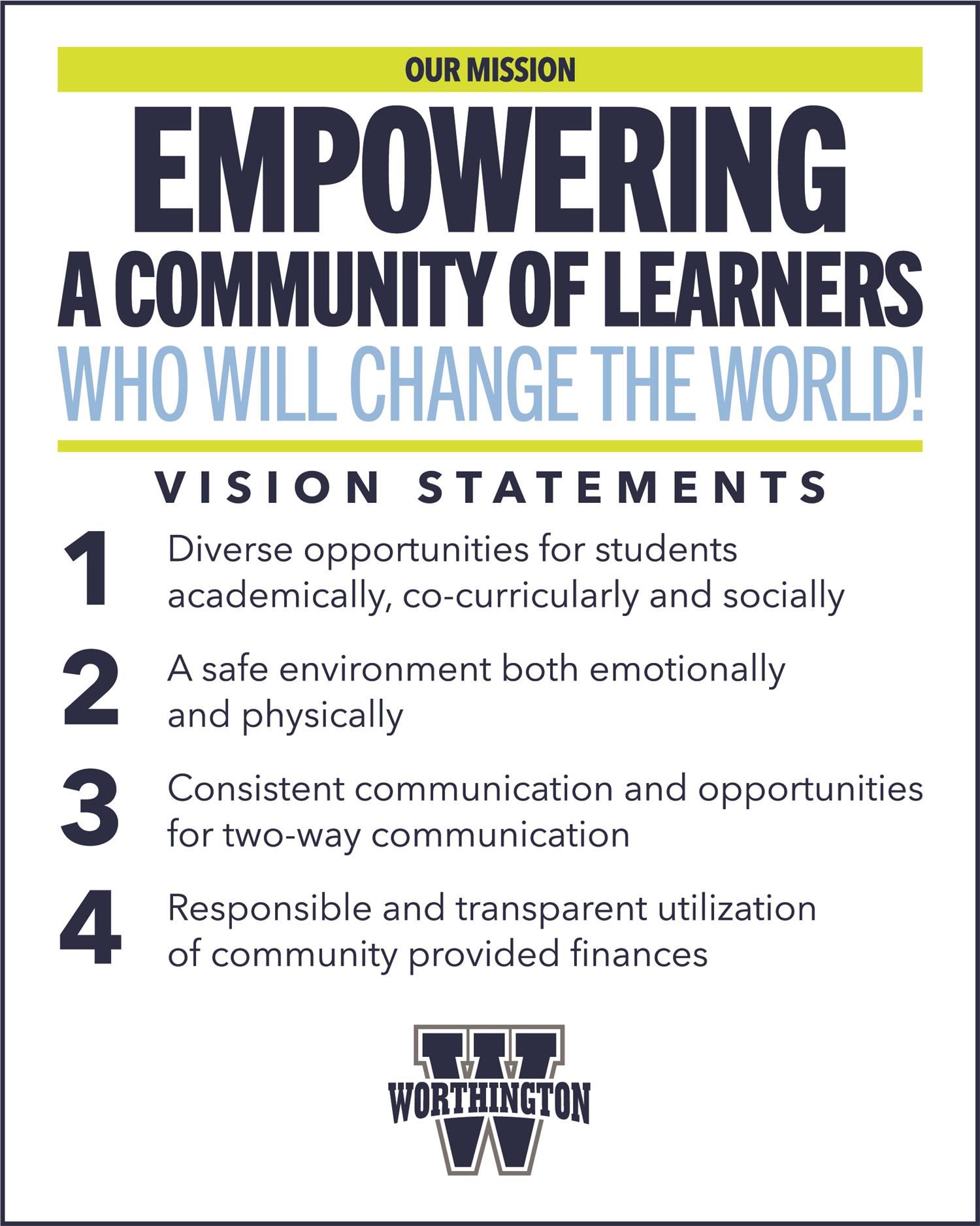 Mission and Vision Statements