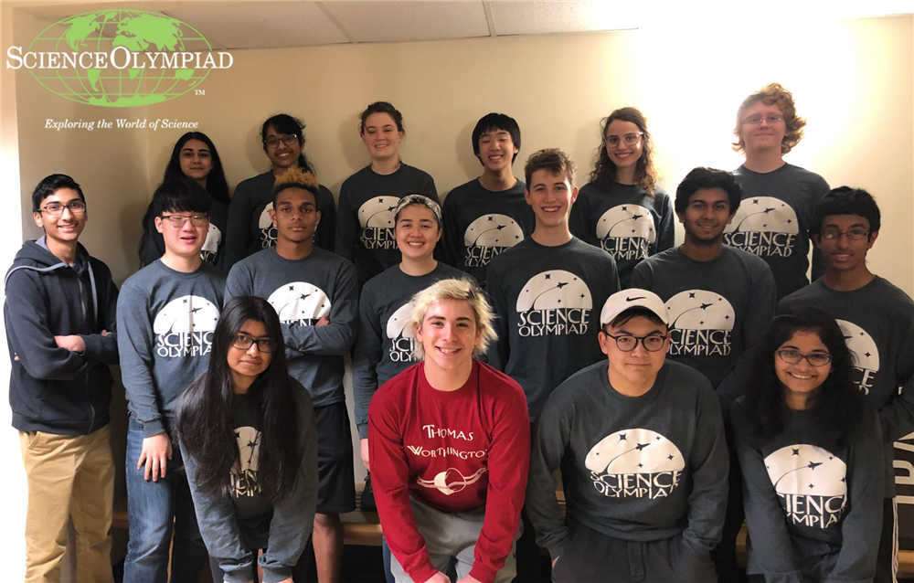 Photo of TWHS Science Olympiad Team