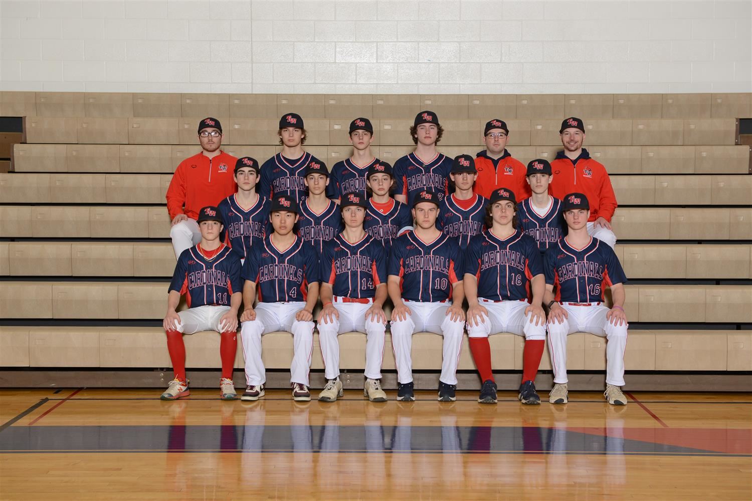 Freshman baseball team photo