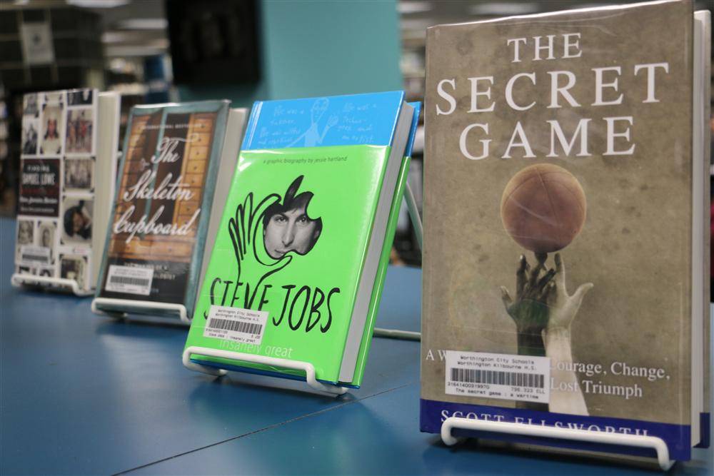 Image of books in the WKHS library