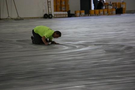 Floor at TWHS 