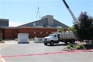 WKHS HVAC work being done 